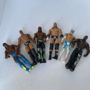 WWE Mattel Wrestling Action Figure Figures Loose 2011 & 2012 Lot of 6